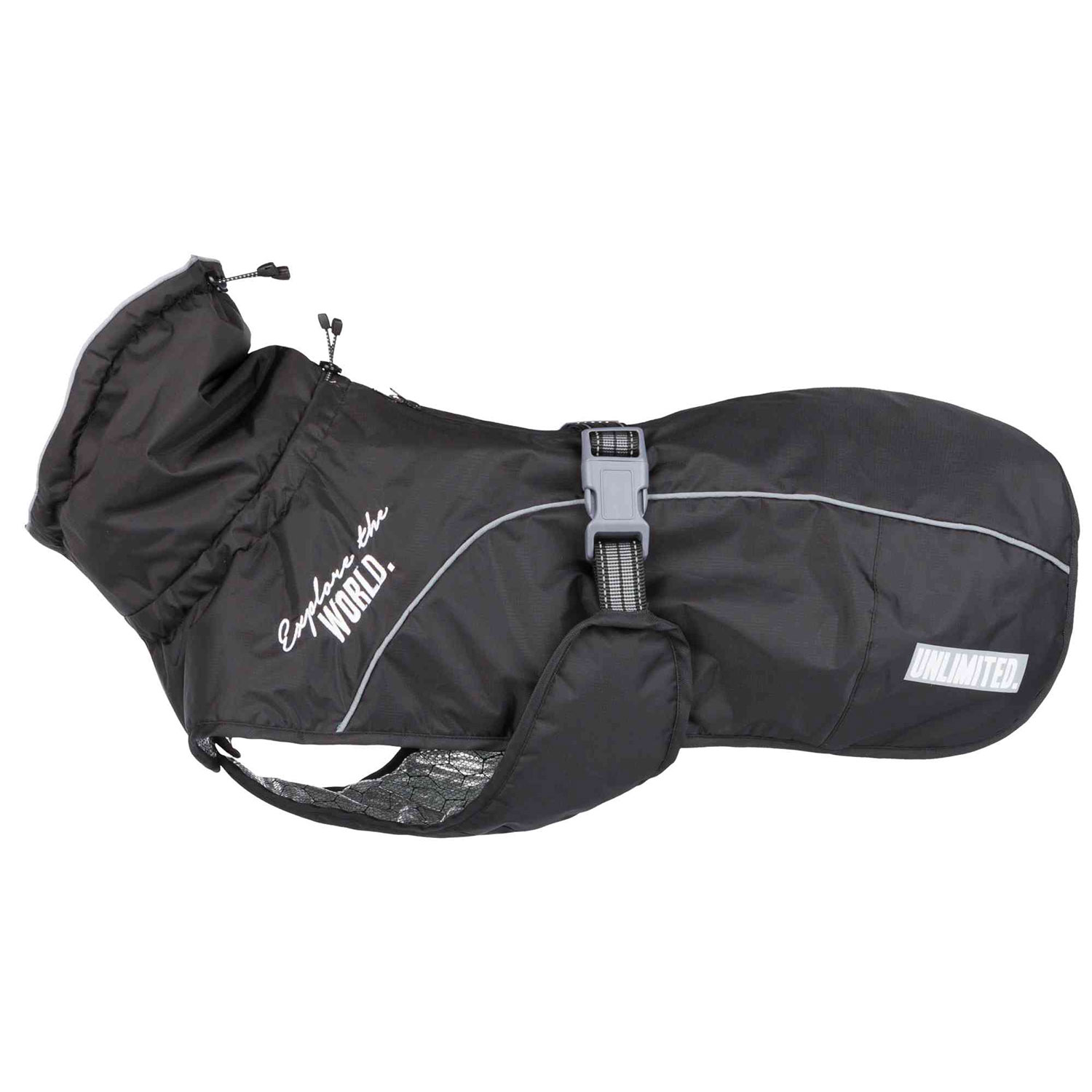 Abrigo Explore, XS, 25 cm, Negro - Imagen 2