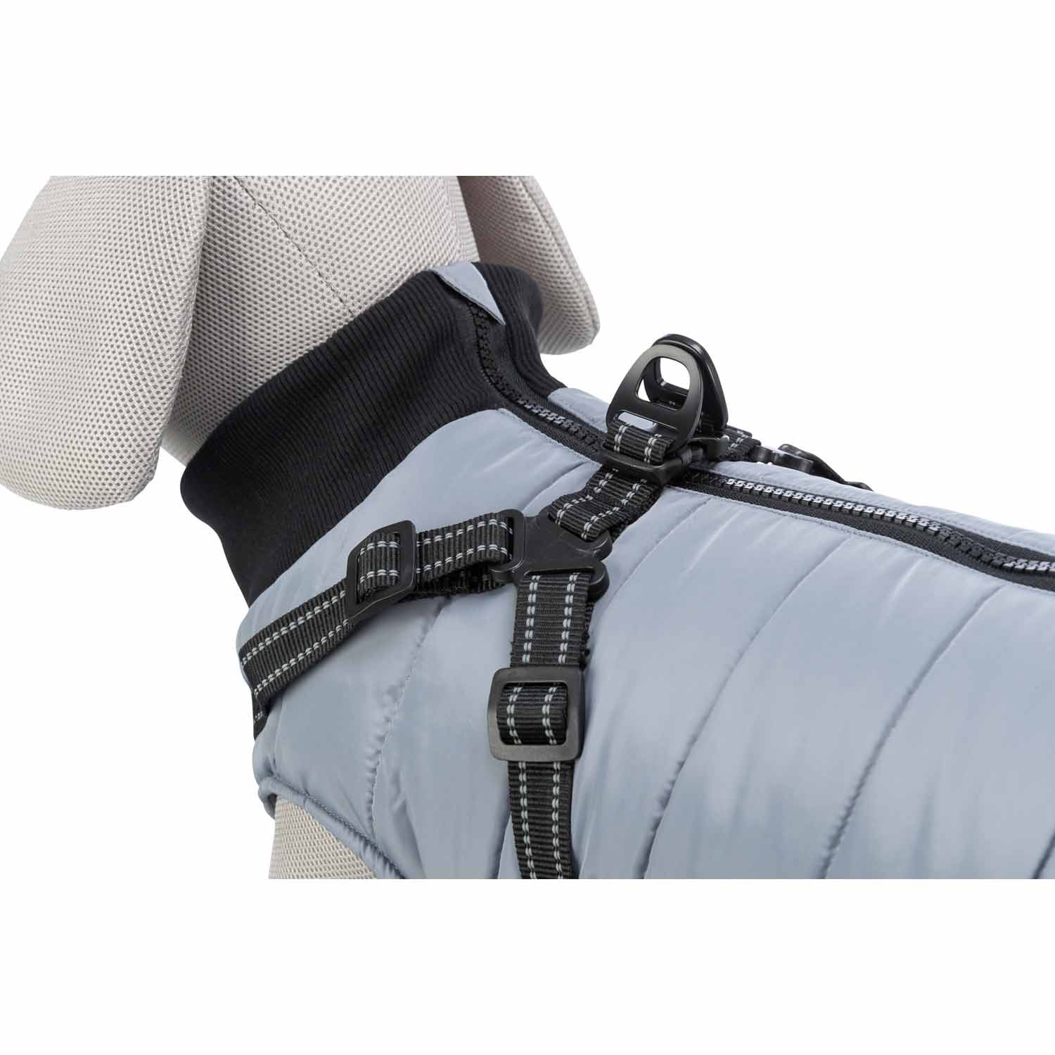 Abrigo Pontis con arnés , XXS: 24 cm, gris - Imagen 5