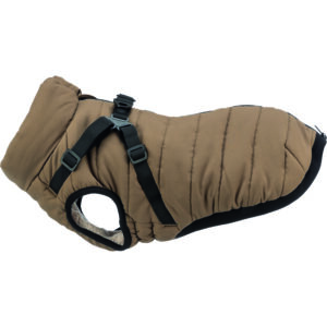 Abrigo con arnés de invierno Pirou, S, 33 cm, Arena
