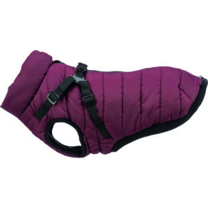 Abrigo con arnés de invierno Pirou, XS, 27 cm, Granate