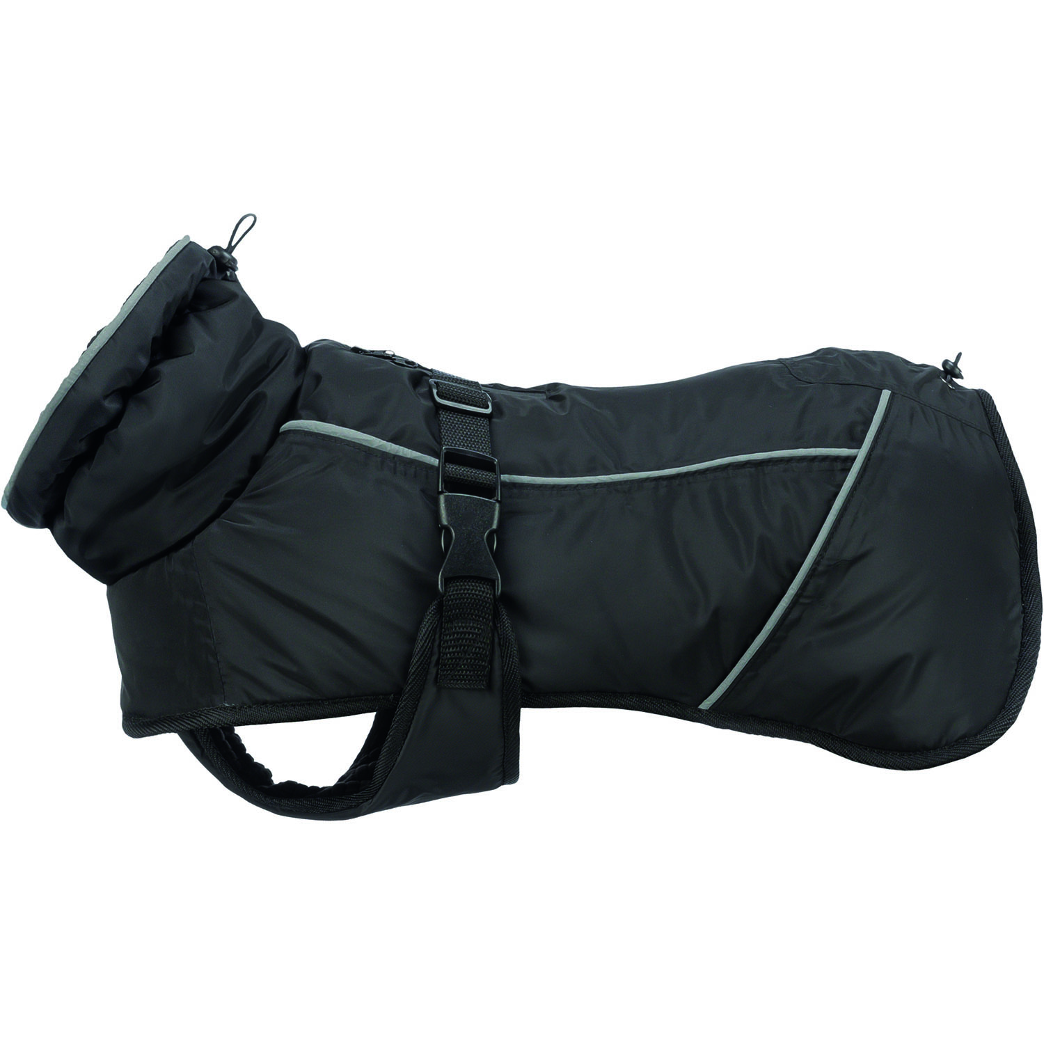 Abrigo de invierno Brizon, S, 40 cm, Negro