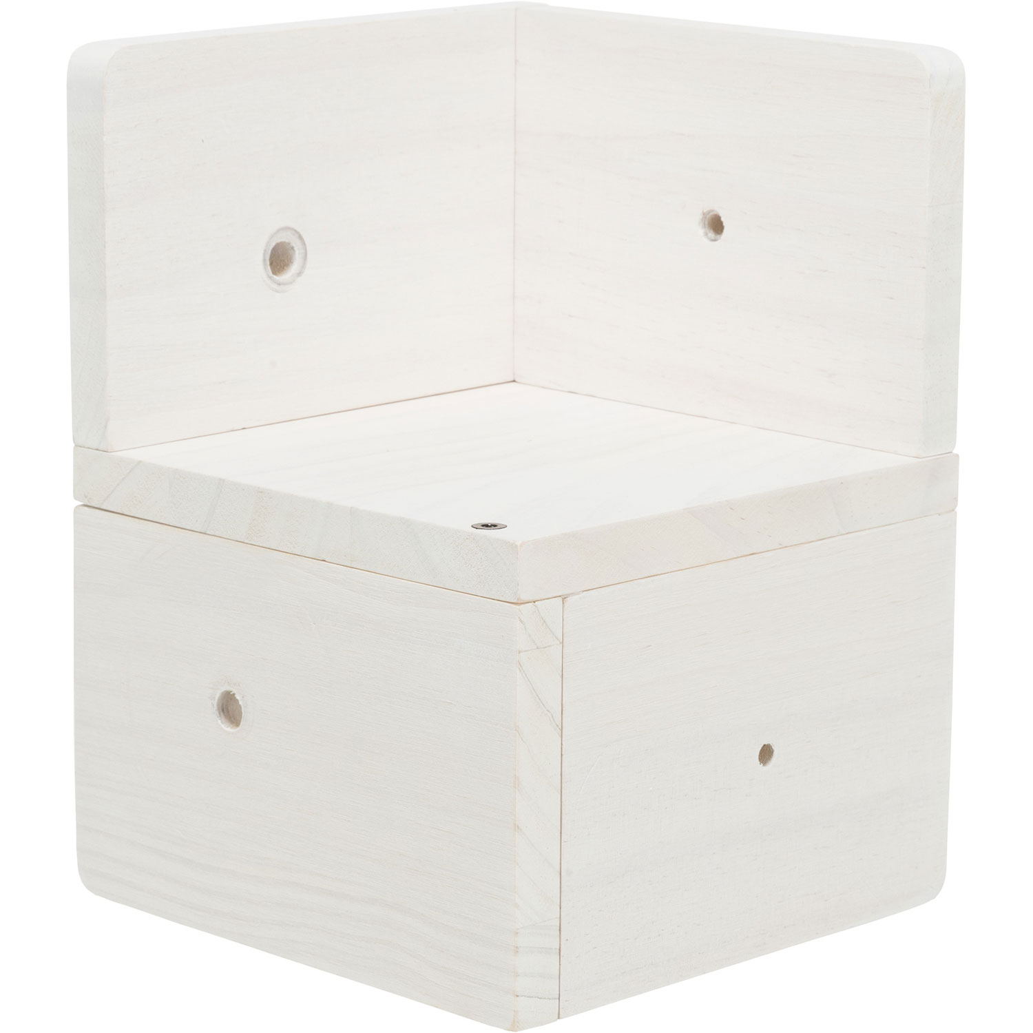 Accesorio de pared III, para diseños de escalada, esquina, 16 × 21 × 16 cm, Blanco - Imagen 8