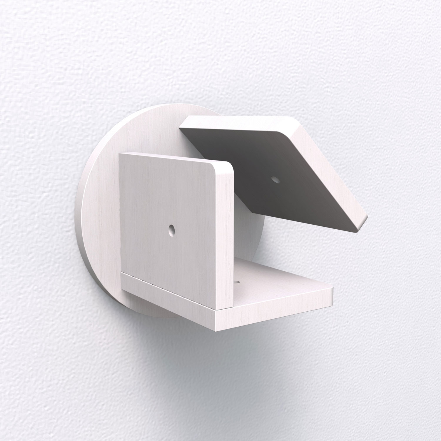 Accesorio de pared II, para diseños de escalada, ø 19 × 16 cm, Blanco - Imagen 3