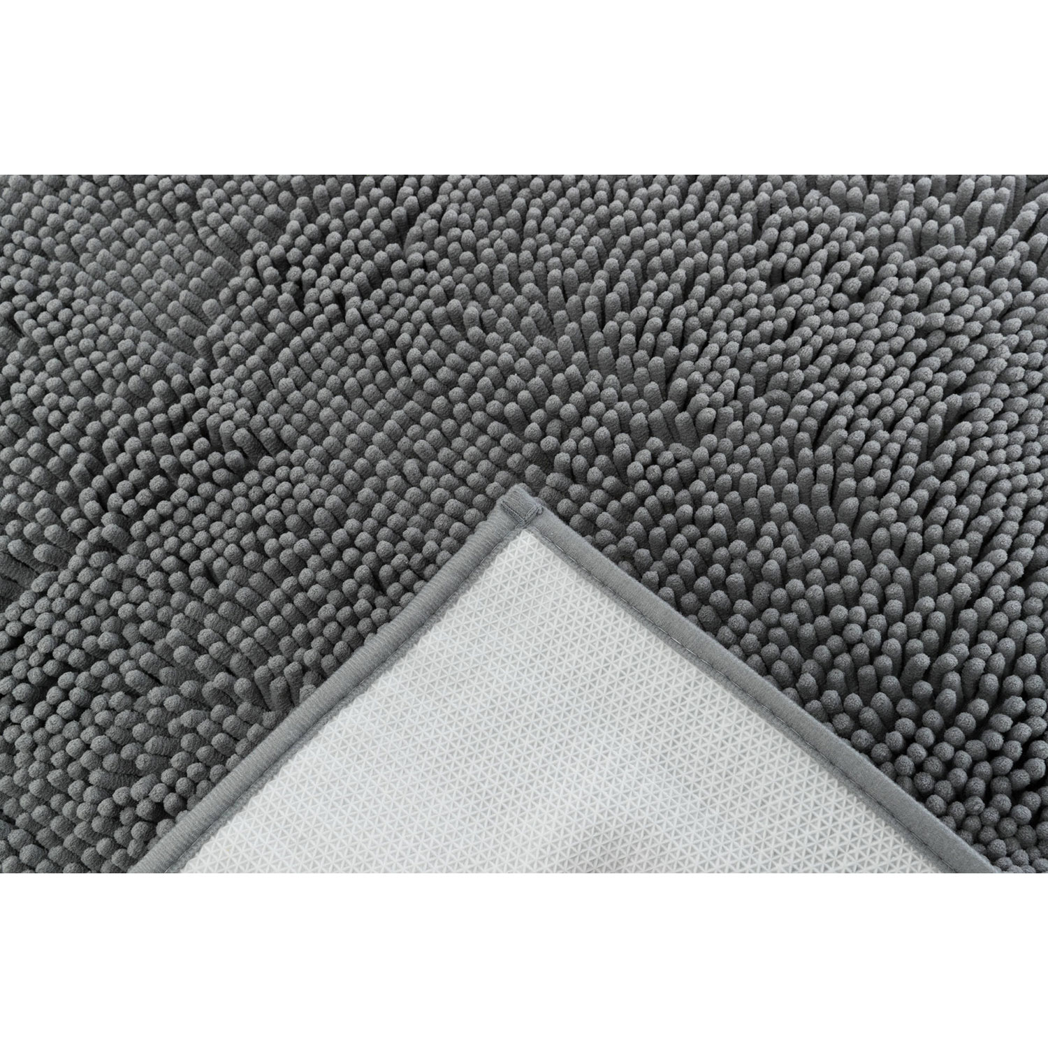 Alfombrilla Absorbe Suciedad, impermeable, 80 × 60 cm, Gris - Imagen 3
