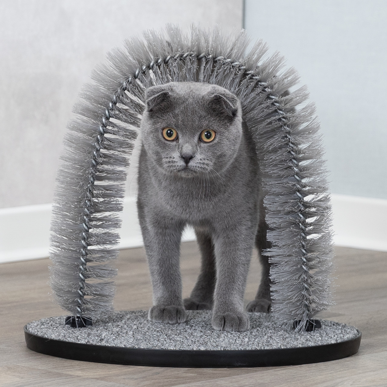 Arco de Masaje y Cuidado del Pelaje para Gatos - Imagen 2
