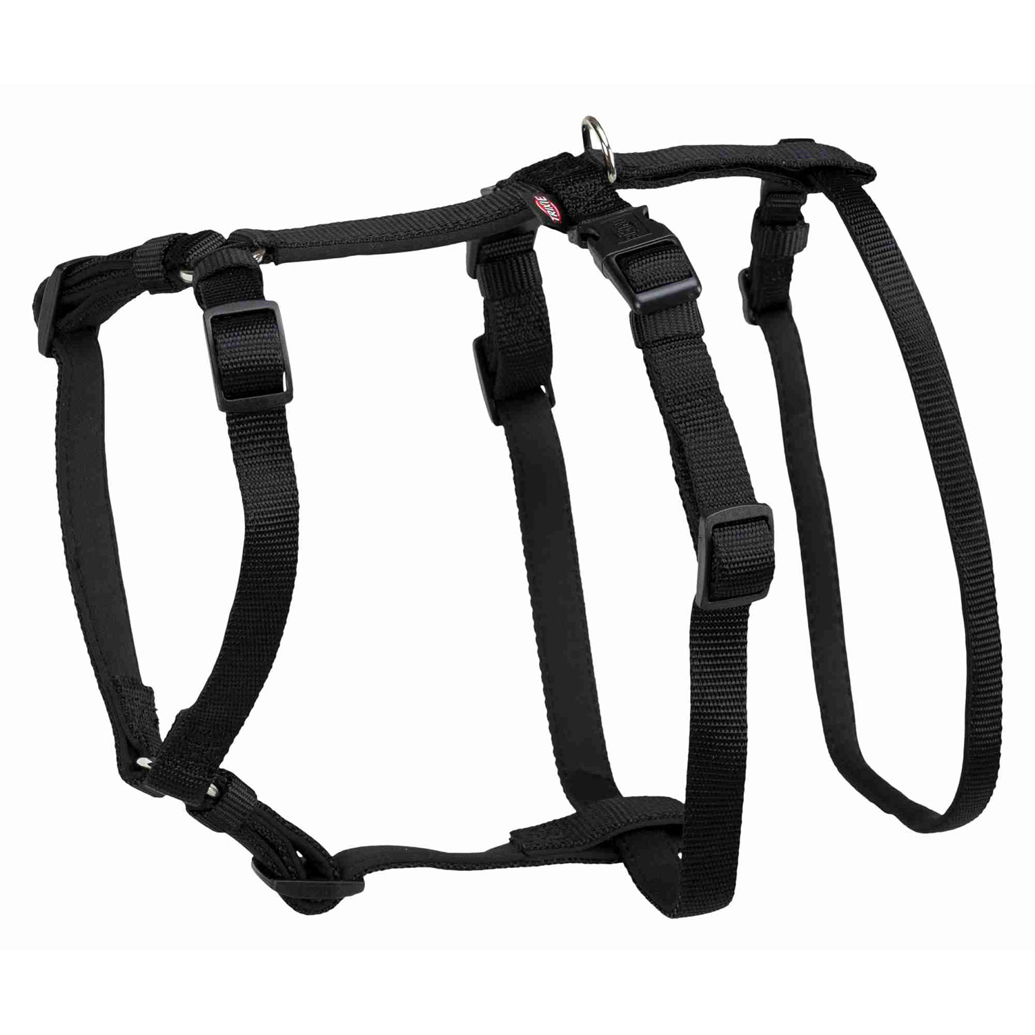 Arnés Guía Stay, M–L, 50–75 cm/20 mm, Negro