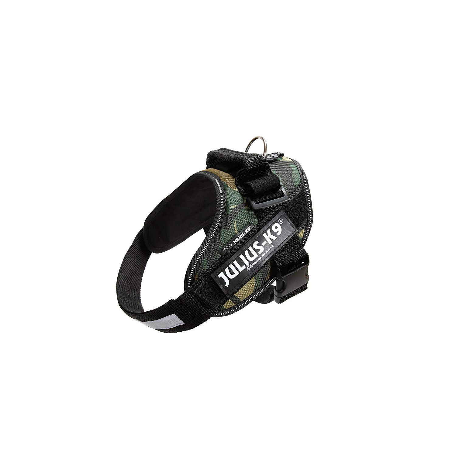 Arnés Julius-K9 IDC, 0/M–L, 58–76 cm/40 mm, Camuflaje
