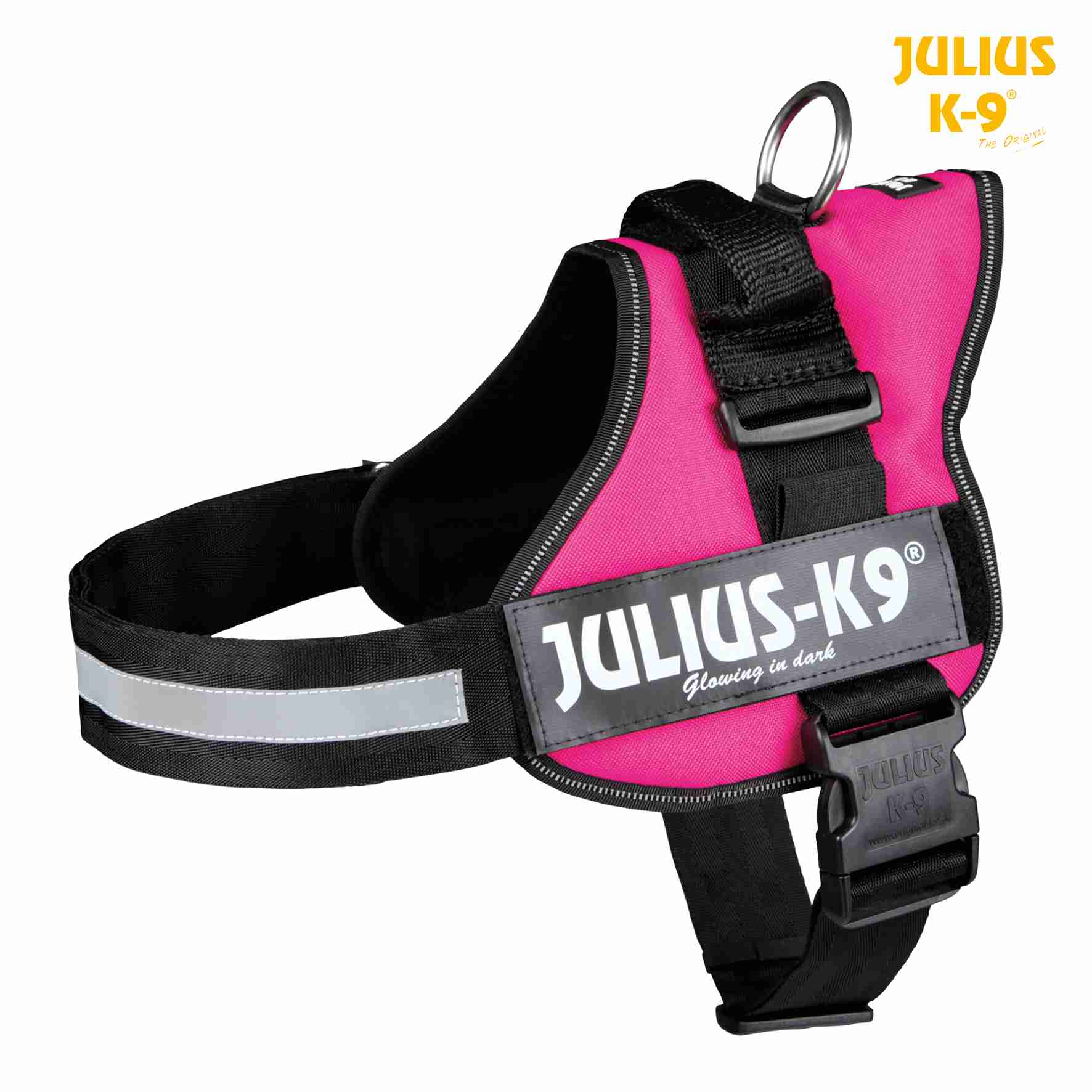 TRIXIE Arnés Julius-K9 Power Fucsia para Perros