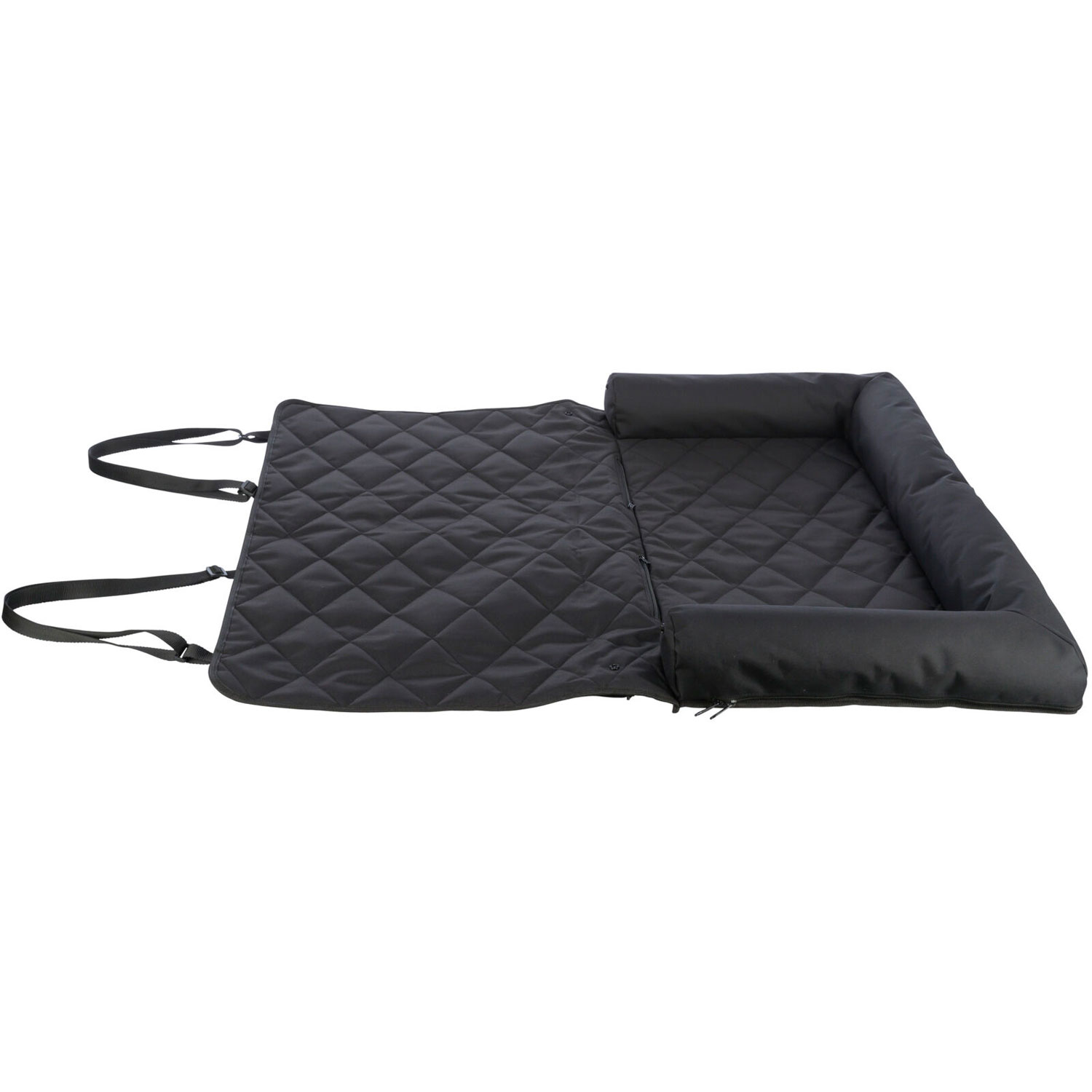 Asiento para coches, doble, doble, 95 × 10 × 50 cm, Negro - Imagen 3