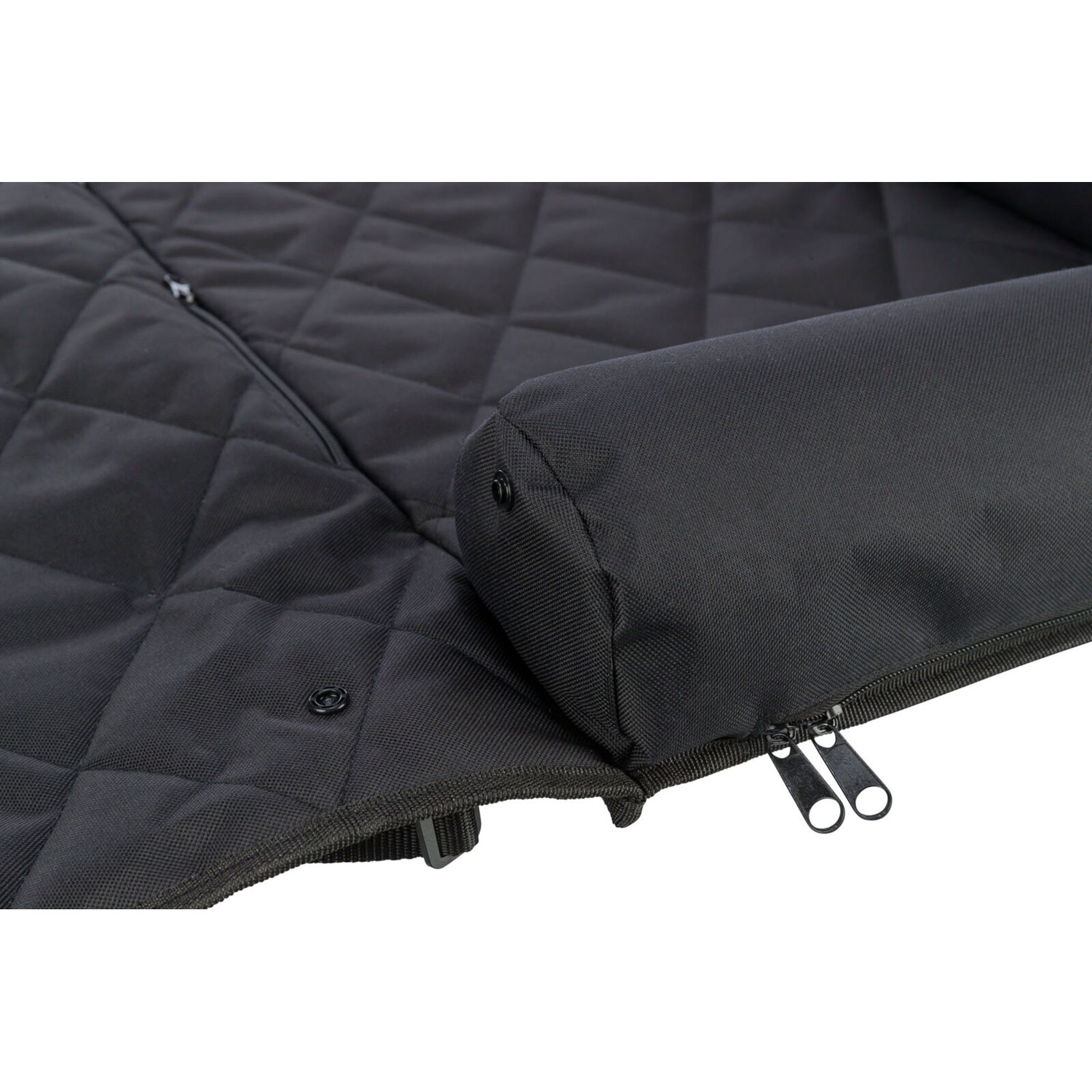 Asiento para coches, doble, doble, 95 × 10 × 50 cm, Negro - Imagen 5