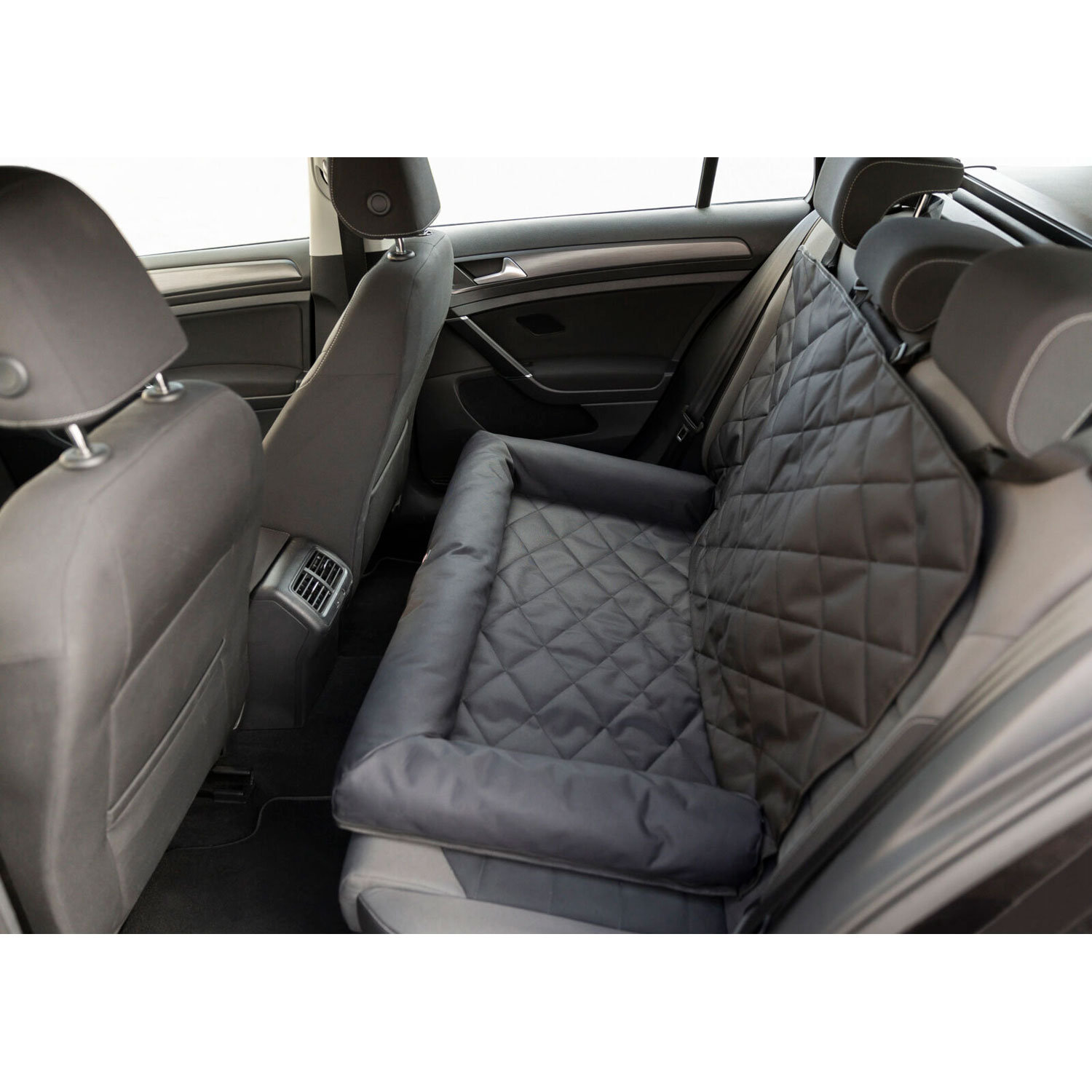 Asiento para coches, doble, doble, 95 × 10 × 50 cm, Negro - Imagen 8