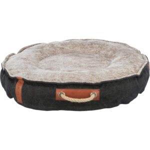 BE NORDIC Cama Föhr, redonda, ø 70 cm, Negro/Arena