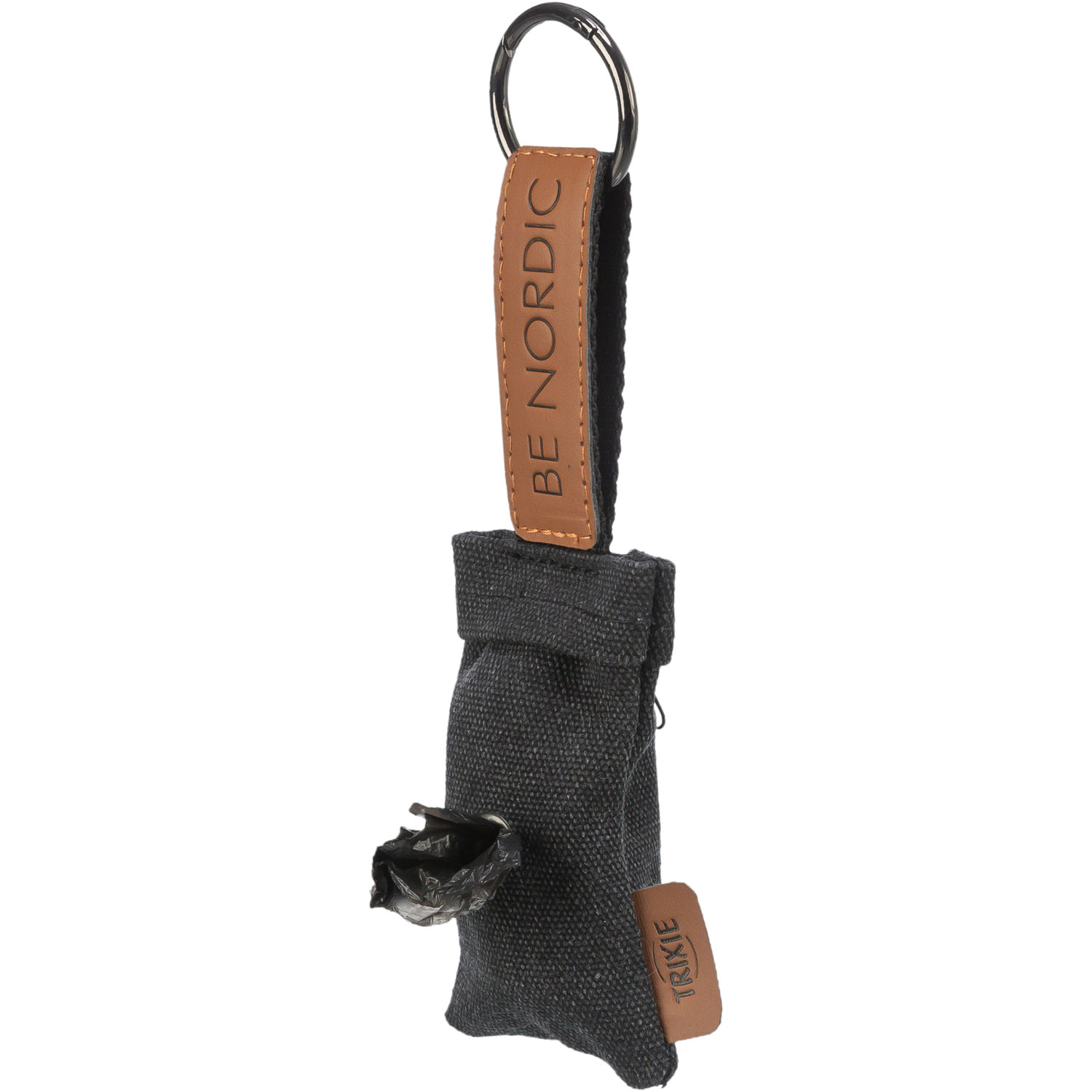 BE NORDIC Dispensador Bolsitas, 1 rollos de 20 bolsas, Negro