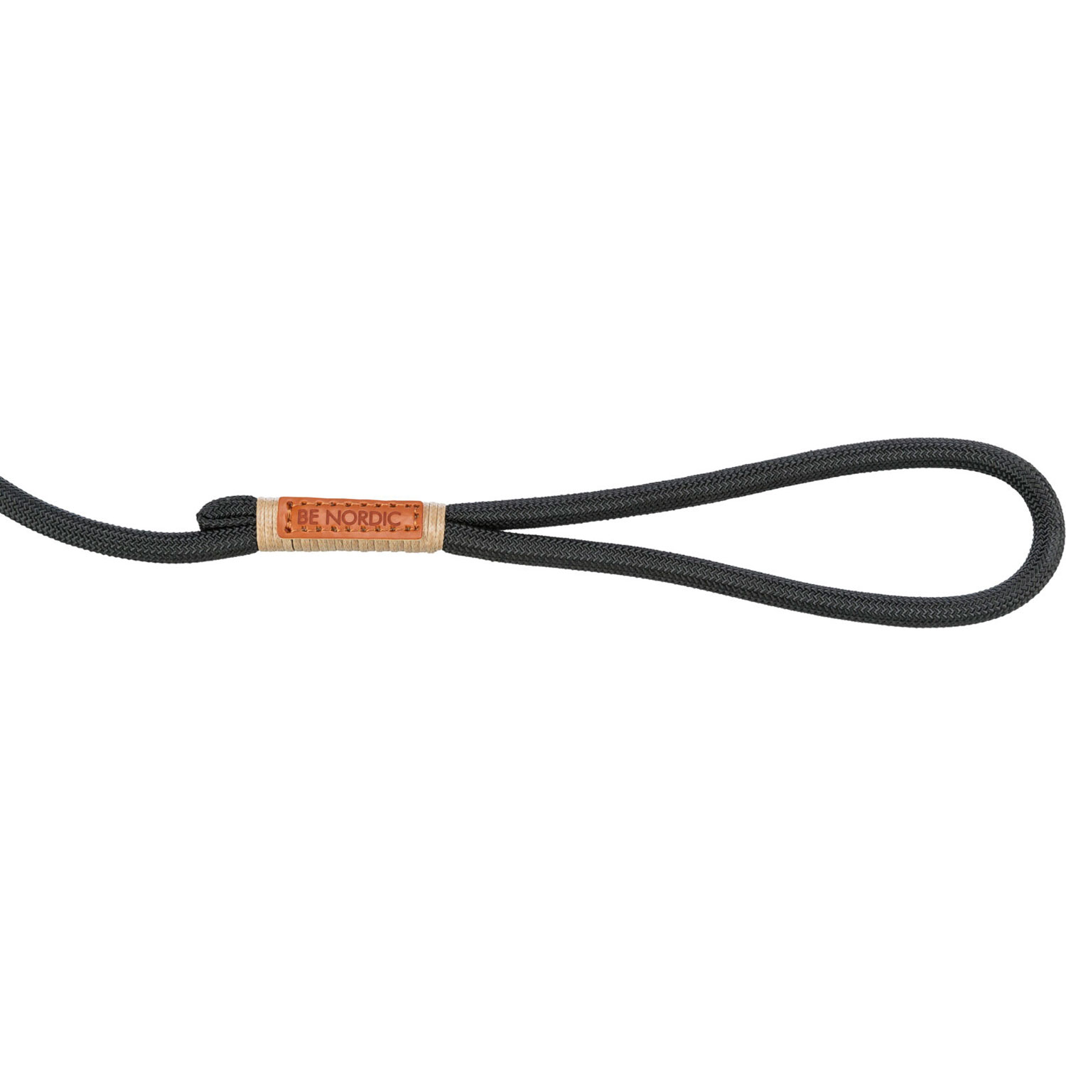 BE NORDIC Correa Retrevier, L–XL: 1.70 m/ø 13 mm, Negro - Imagen 2