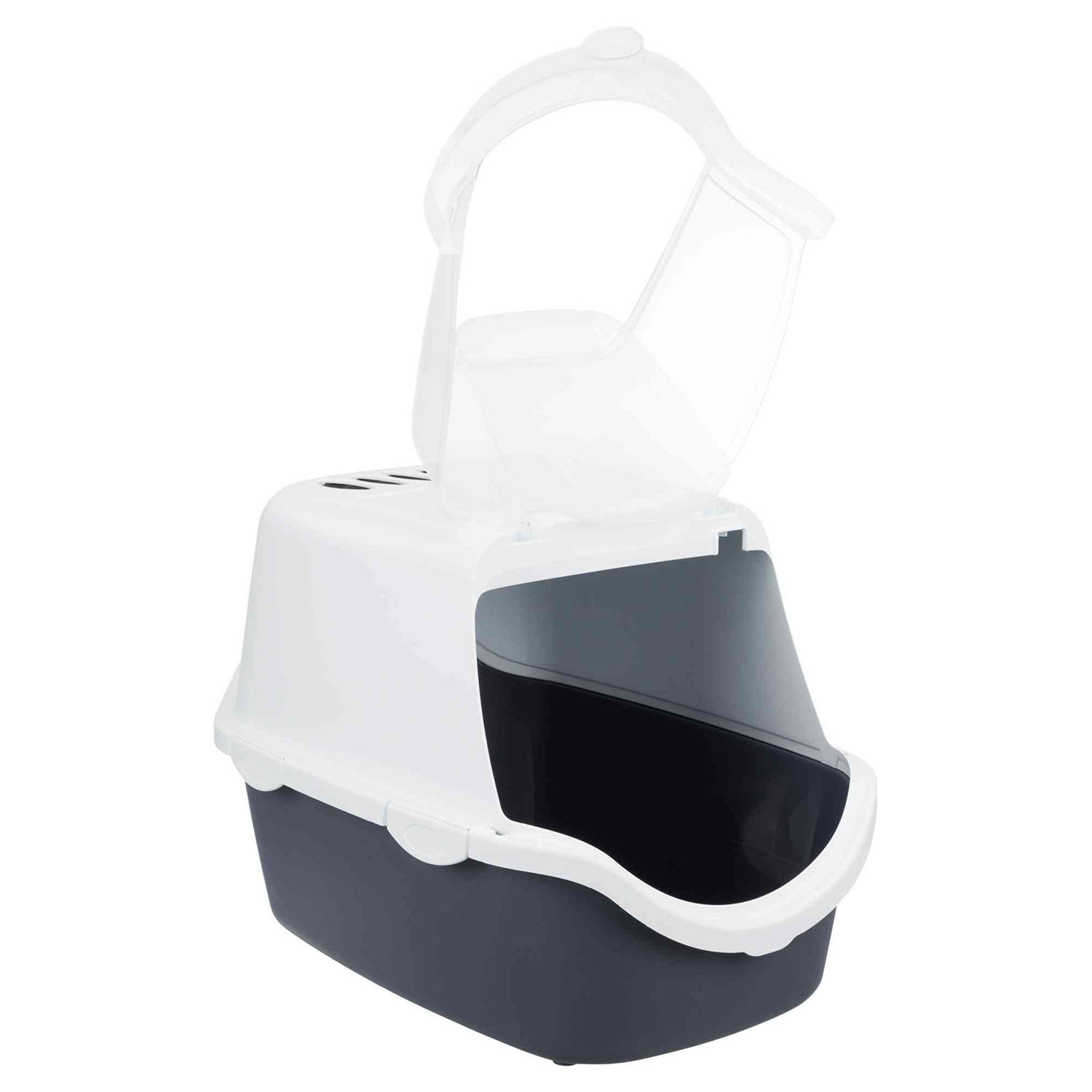 Bandeja Vico Open TOP, 40 × 40 × 56 cm, Azul oscuro-Gris - Imagen 2