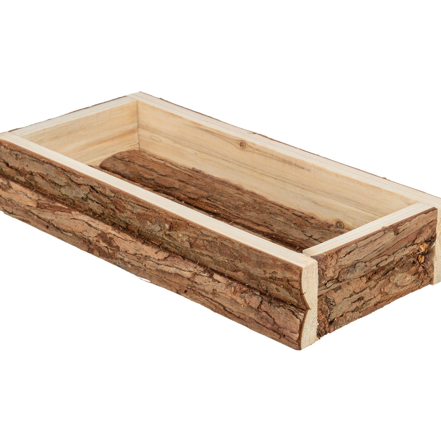 Bandeja de alimentación, madera, 450 ml/27 × 5 × 13 cm - Imagen 2