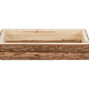 Bandeja de alimentación, madera, 450 ml/27 × 5 × 13 cm