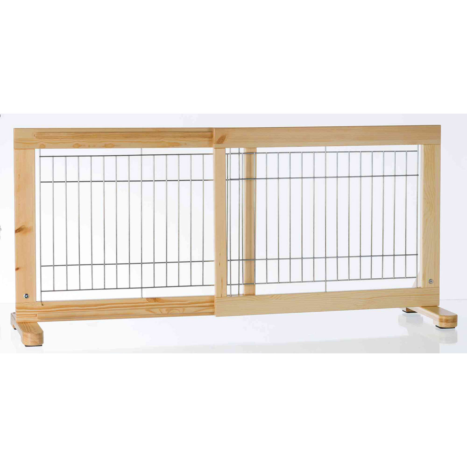 Barrera extensible perros, 65-108 x 50 cm, Haya - Imagen 3