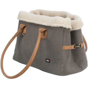 Bolsa Rachel, 25 × 30 × 40 cm, Gris/Marrón Claro
