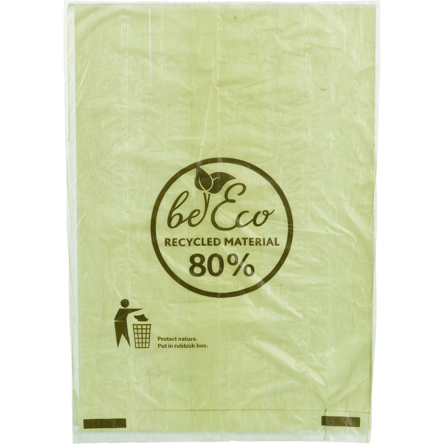 Bolsitas Basura para Perros, materiales reciclados, 4 rollo de 20 bolsas, Verde - Imagen 2
