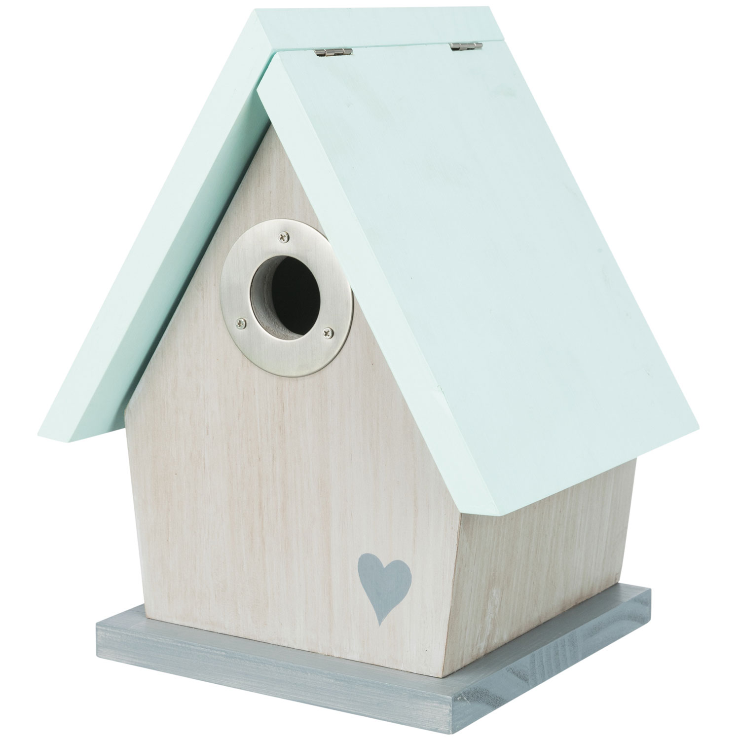 Caja nido para  aves anidadoras de cavidades, madera de pino, 20 × 26 × 17cm/ø 3.2 cm - Imagen 3