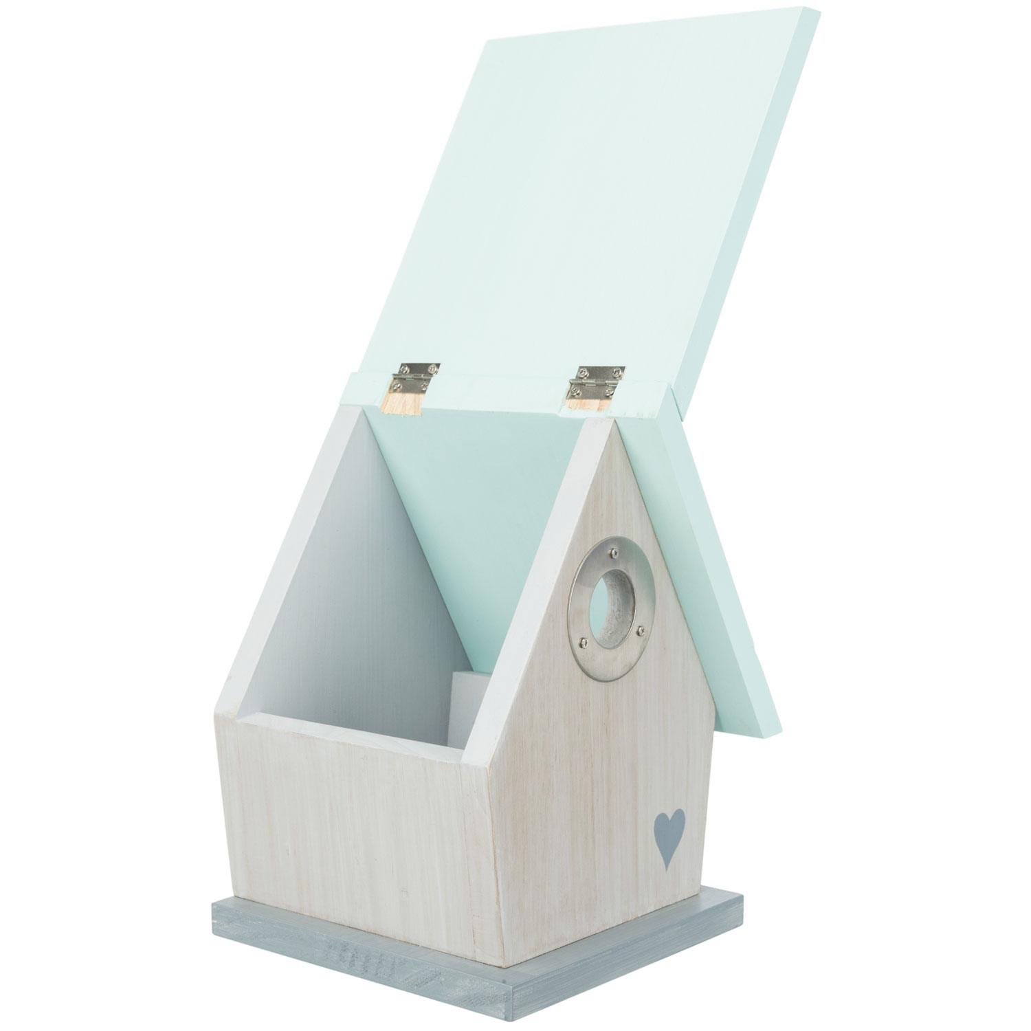 Caja nido para  aves anidadoras de cavidades, madera de pino, 20 × 26 × 17cm/ø 3.2 cm - Imagen 4