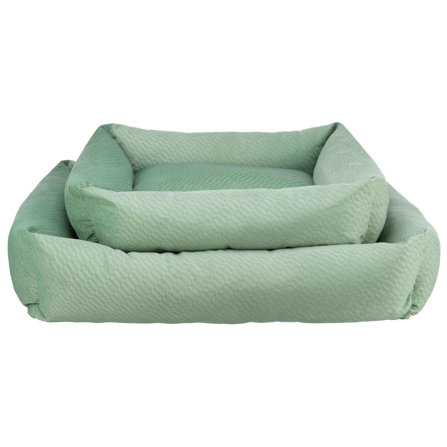 Cama Alena, cuadrada, 60 × 50 cm, Salvia - Imagen 2