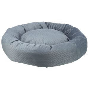 Cama Alena, redonda, ø 60 cm, Azul/Gris