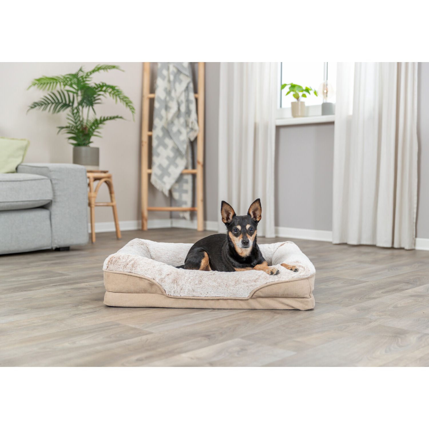 Cama Vital Lino cuadrada - Imagen 8