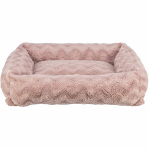 Cama Vital Loki, materiales reciclados, cuadrado, 65 × 50 cm, Rosa