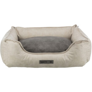 Cama Vital Calito, cuadrado, 80 × 60 cm, Arena/Gris