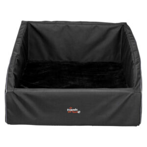Cama para Coche, 75 × 57 cm, Negro