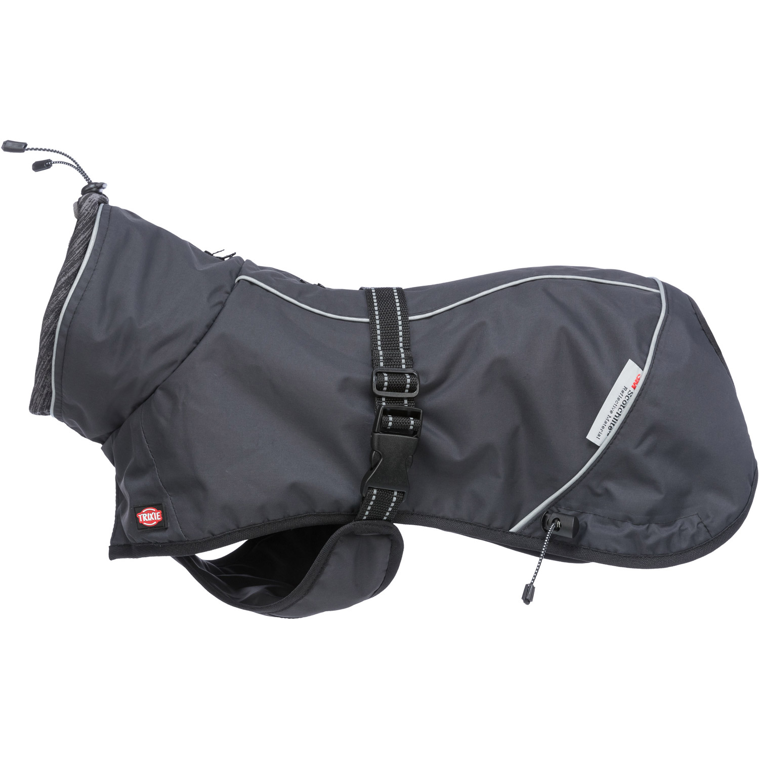Capa Calvi, XS: 30 cm, Negro