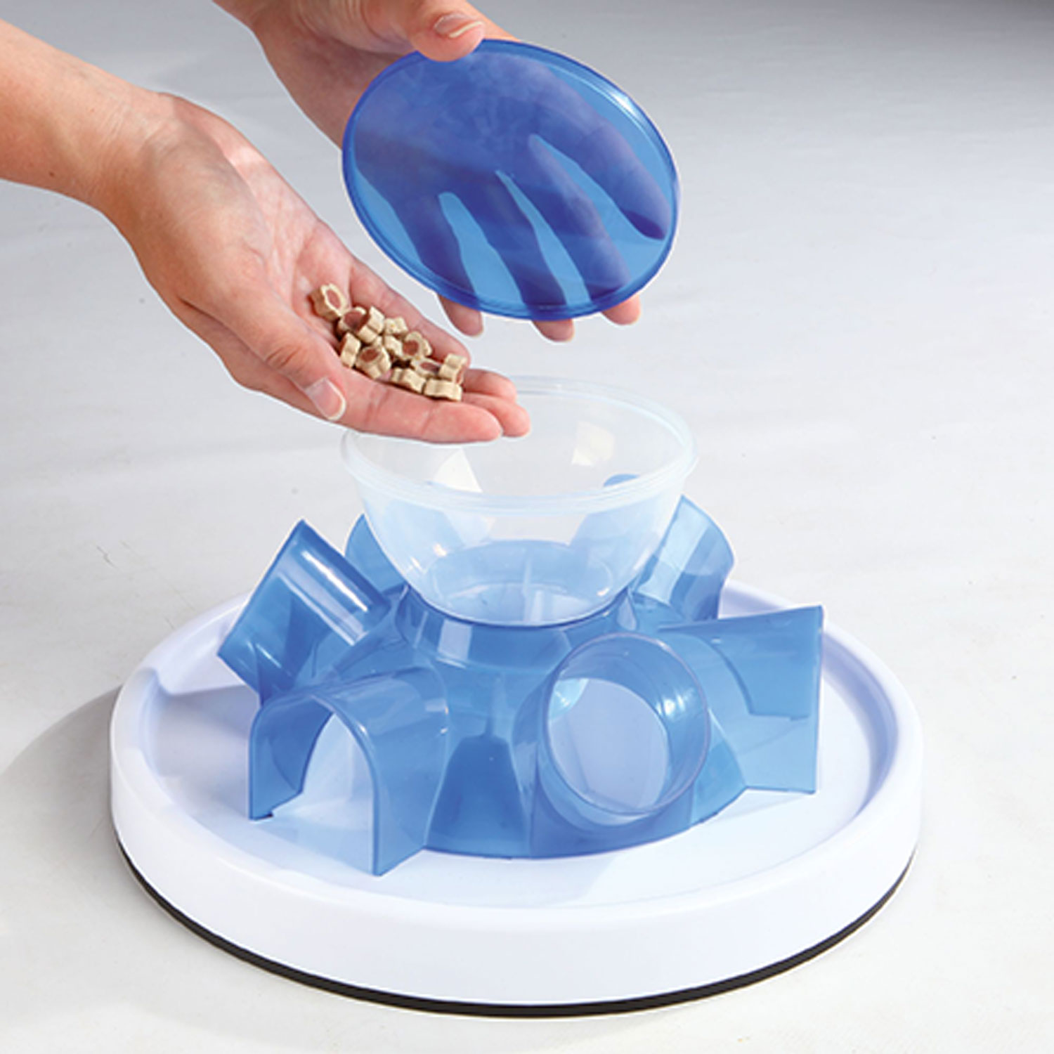 Cat Activity Tunnel Feeder, ø28 cm/14 cm - Imagen 2