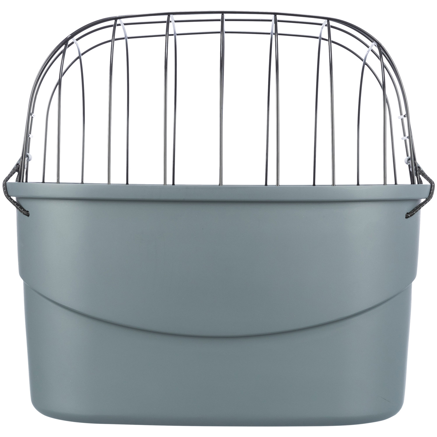 Cesta para Bicicleta, Gris, 42 × 39 × 30 cm - Imagen 5