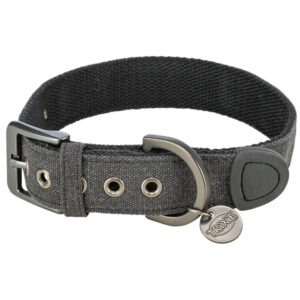 CityStyle Collar, extra ancho, S–M, 30–37 cm/25 mm, Negro