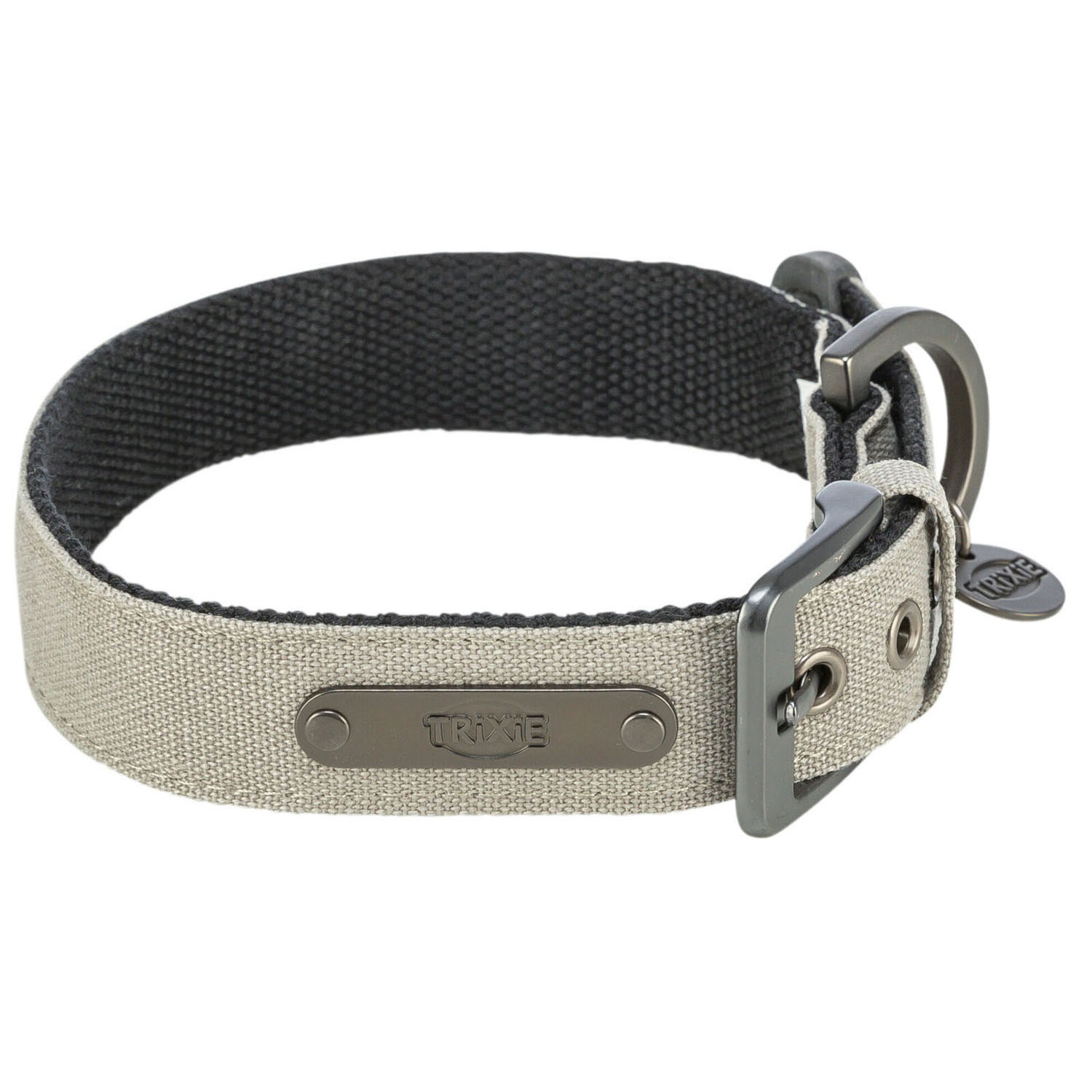 CityStyle Collar, extra ancho, XS–S, 25–32 cm/25 mm, Gris claro - Imagen 2
