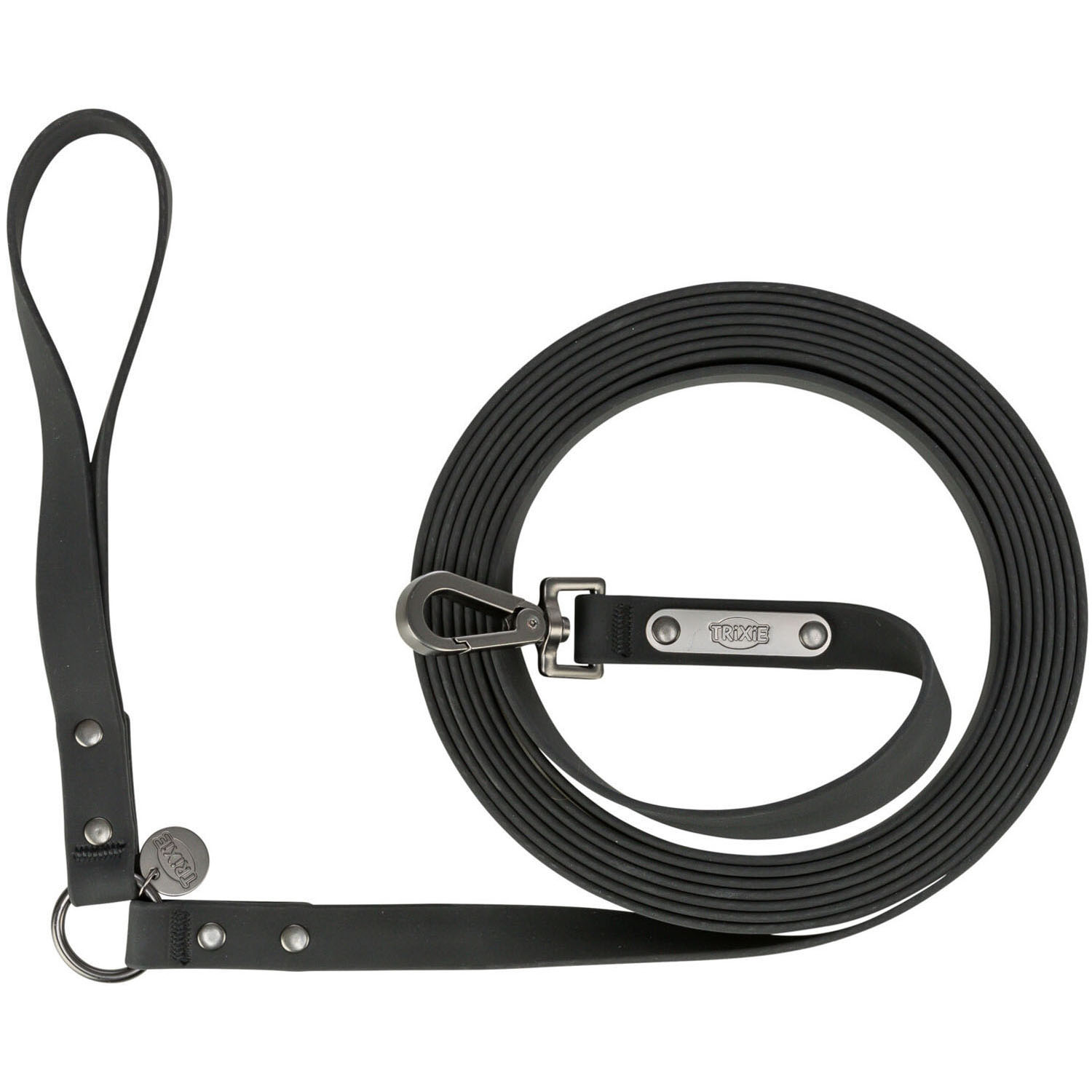 CityStyle Correa de Rastreo, M–L, 5 m/20 mm, Negro