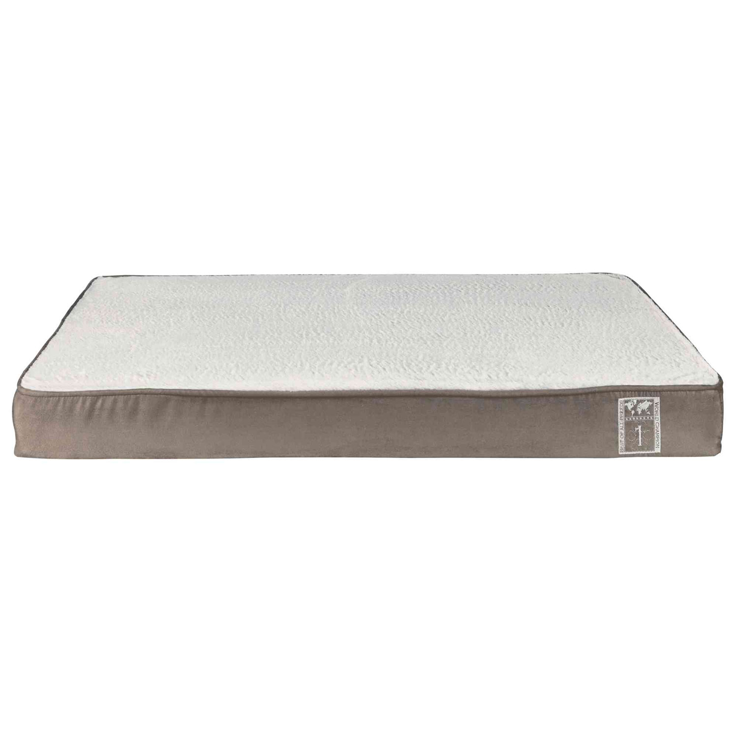 Cojín Vital Best Of All, 60 × 40 cm, Gris topo-Gris Claro - Imagen 2