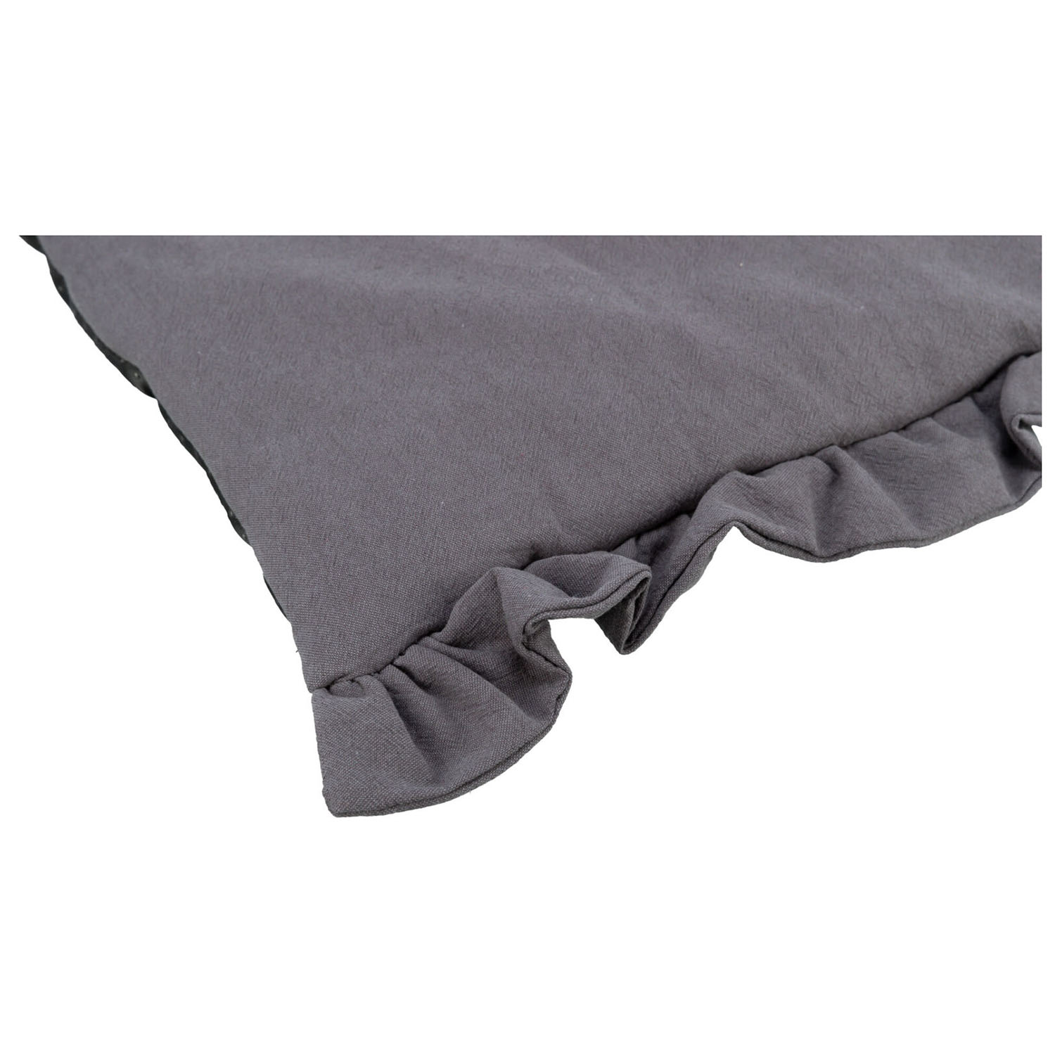 Colchoneta Amelie, 90 × 65 cm, Gris oscuro - Imagen 2