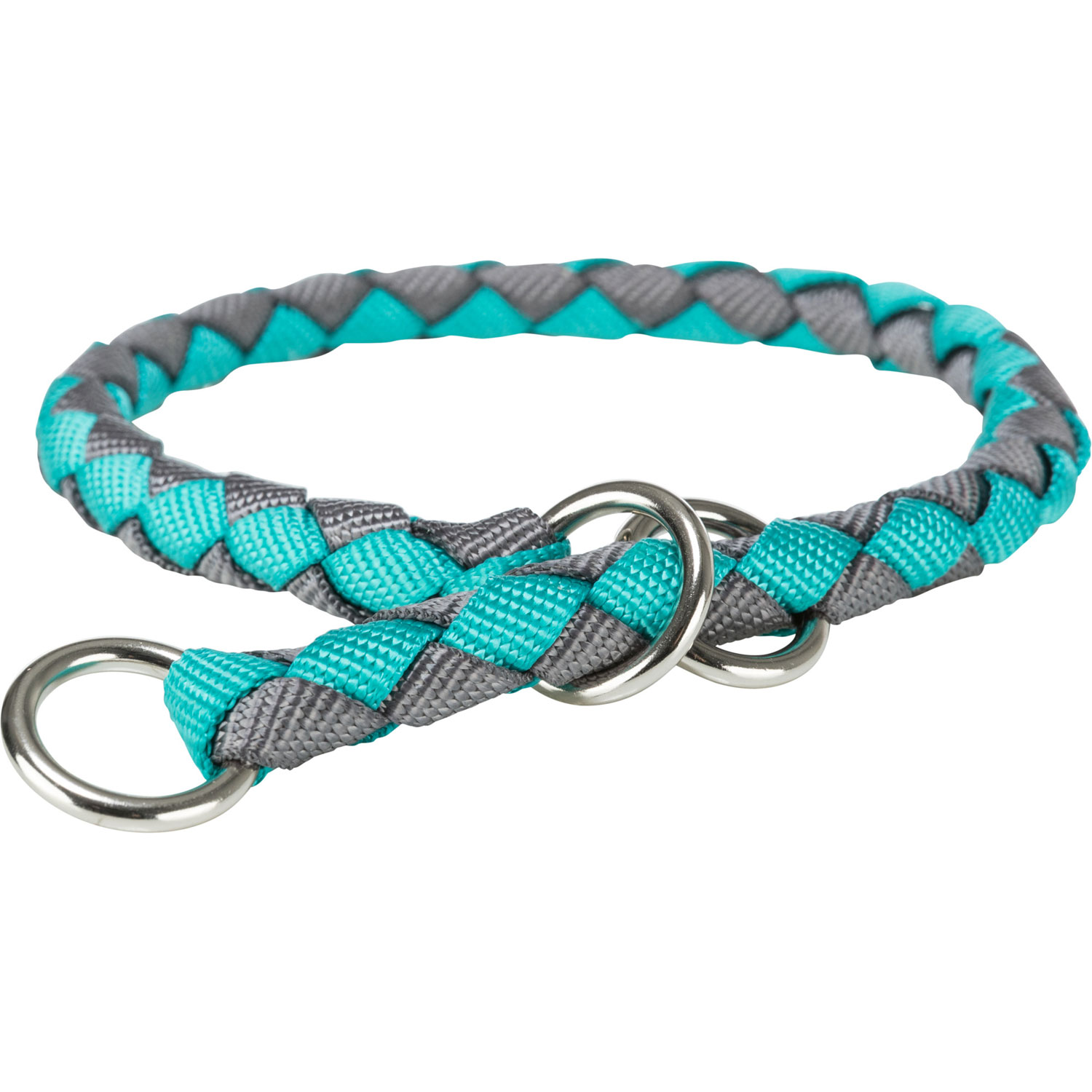 Collar de Entrenamiento Cavo, S–M, 35–41 cm/ø 12 mm, Azul océano/Grafito