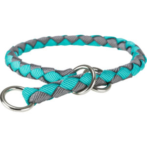 Collar de Entrenamiento Cavo, S, 30–36 cm/ø 12 mm, Azul océano/Grafito