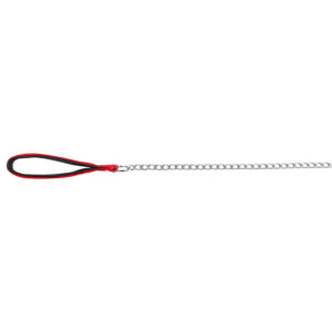 Correa Cadena, Asa Nylon Acolchada, 1.00 m/3 mm, Rojo