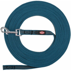 Correa de Rastreo, engomada, S–M, 15 m/15 mm, Azul petróleo