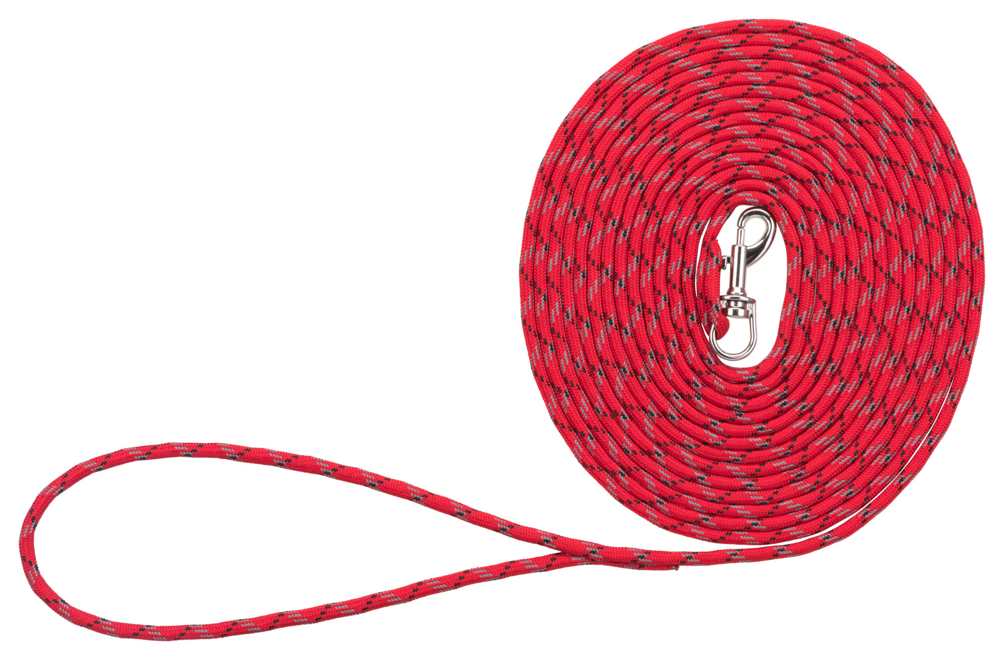 Correa de rastreo para cachorros JUNIOR, 4 m/ø 4 mm, Rojo - Imagen 2