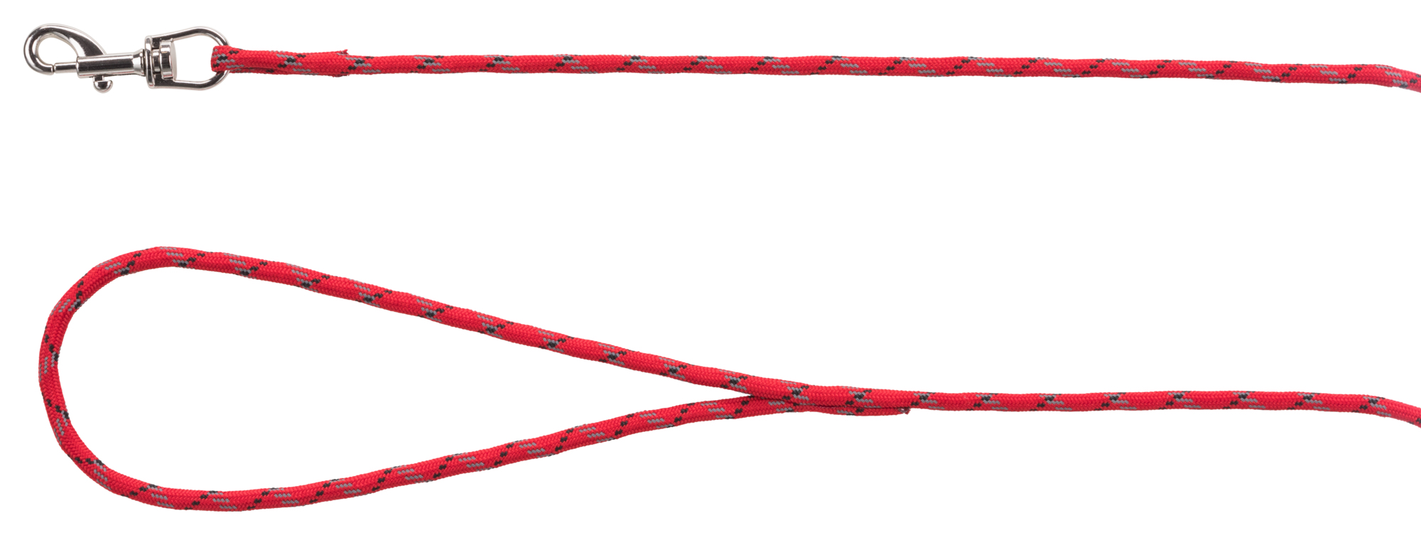 Correa de rastreo para cachorros JUNIOR, 4 m/ø 4 mm, Rojo - Imagen 3