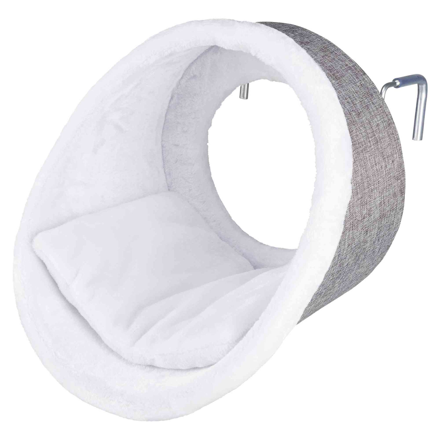 Cueva Suave para Radiador, ø38 x 34 cm, Blanco-Gris - Imagen 4