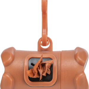 Dispensador Bolsas, Plástico, 15 Bolsas M, Surtido
