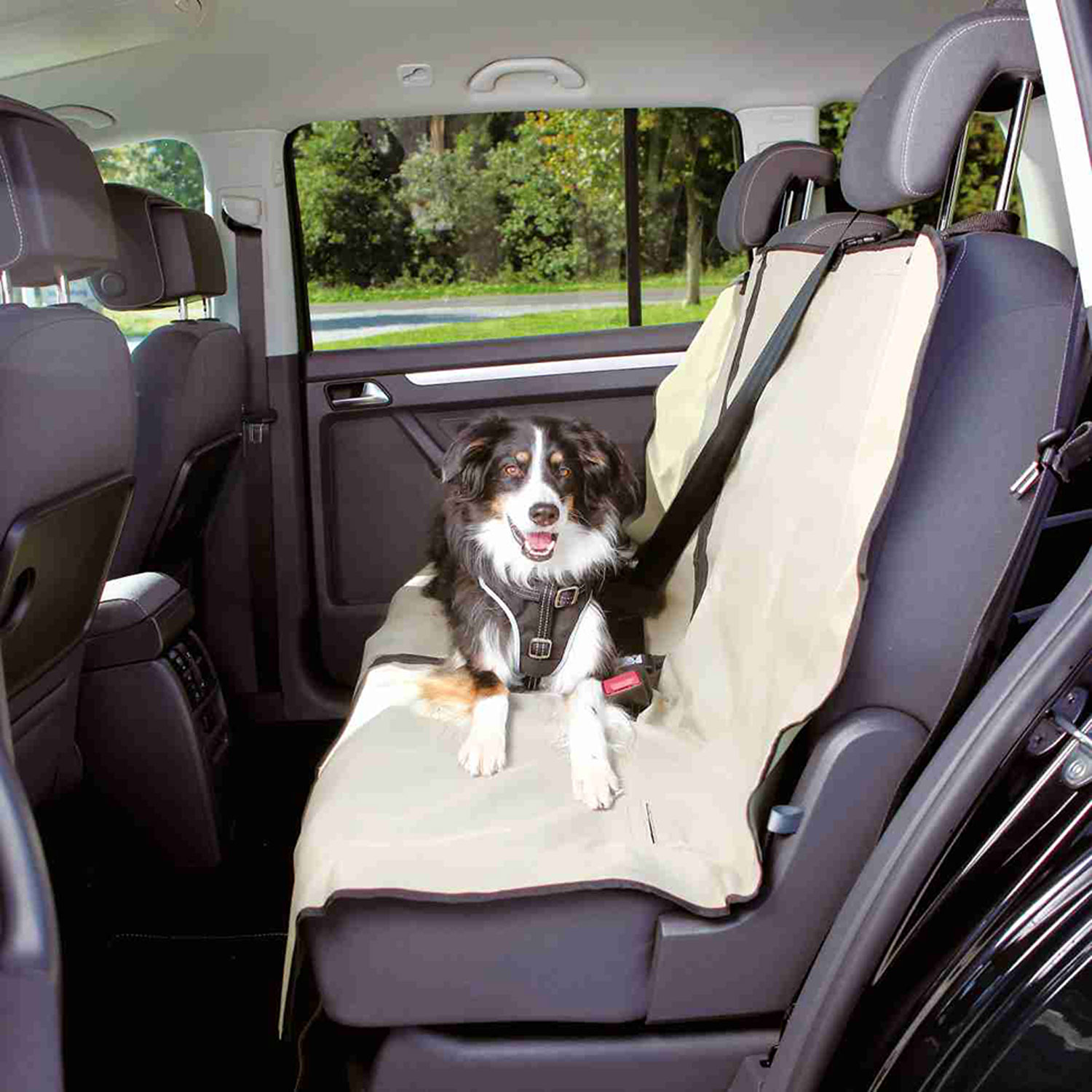 Funda Asiento Coche, 1.40 × 1.20 m, Beige - Imagen 4