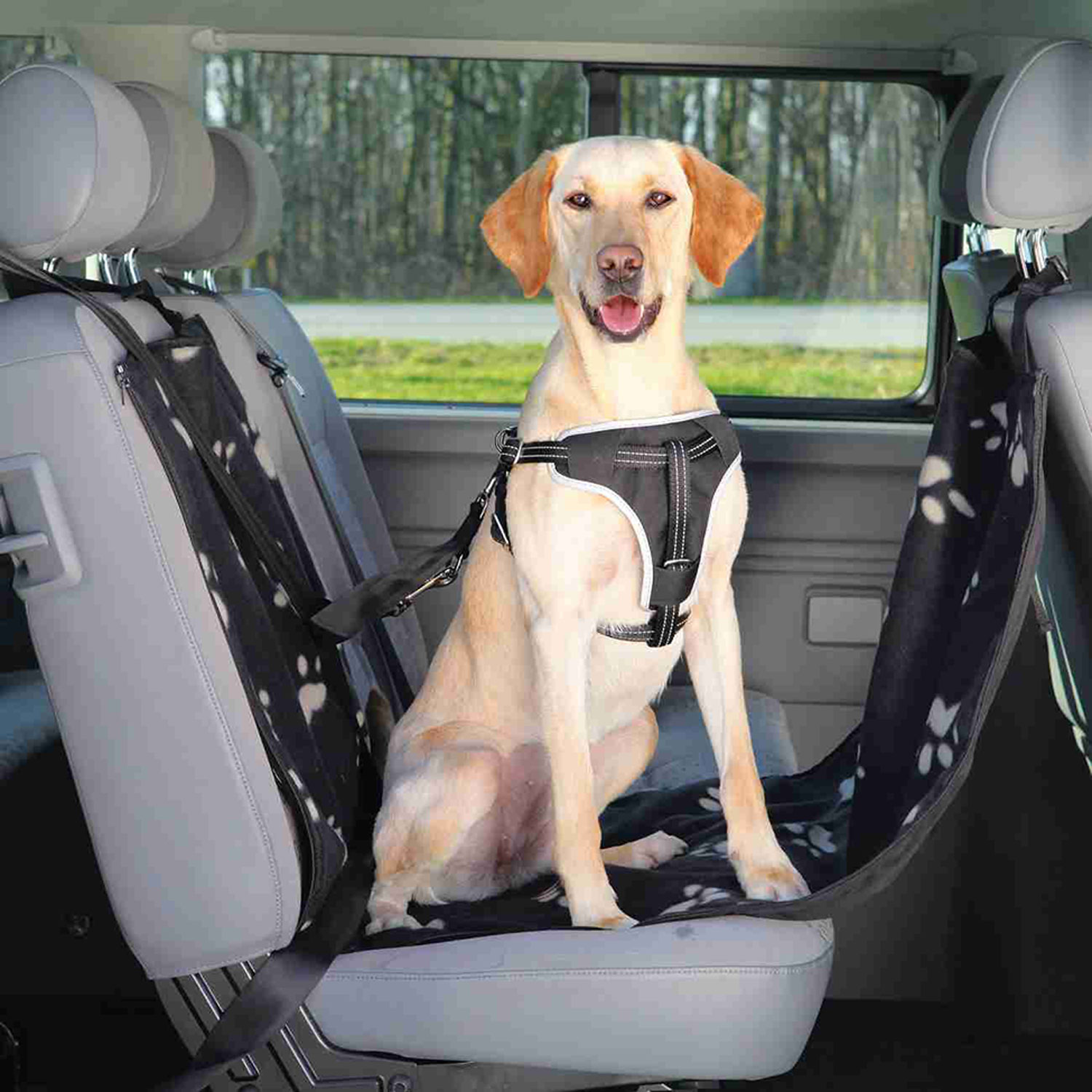 Funda Asiento Coche con Laterales, 0.5 x 1.45 m, Negro - Imagen 3